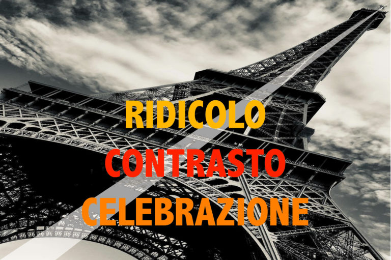 ridicolo-contrasto-celebrazione