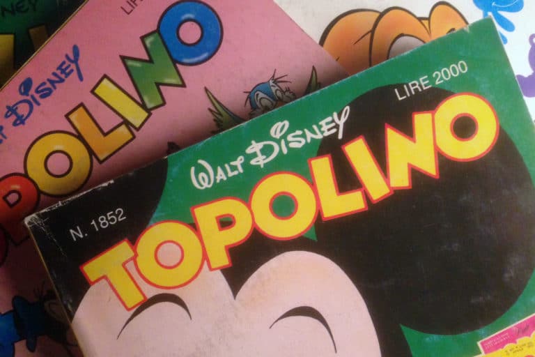 Topolino-Lettering